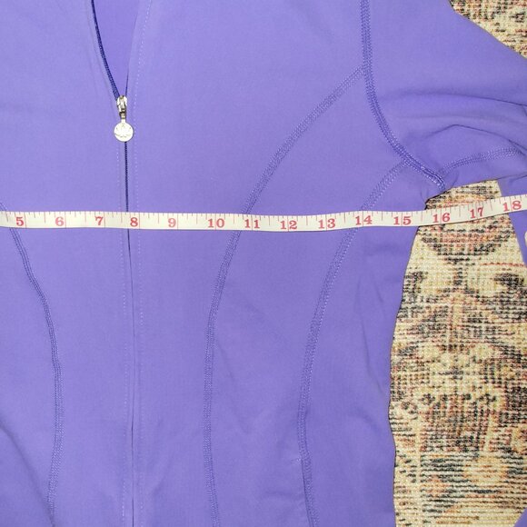Beyond Yoga Long Curve Jacket Iris Purple XS - Picture 11 of 12